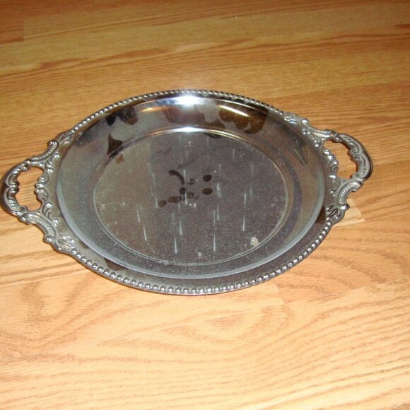 New Silver Plated Tray - $10 - Picture 1 of 2